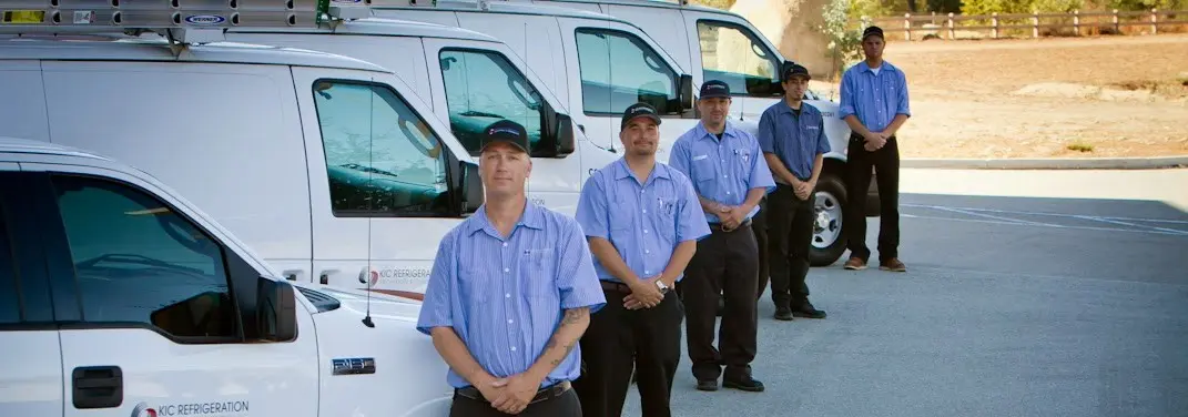 KIC Refrigeration crew ready for Mini Split Repair jobs across Murrieta